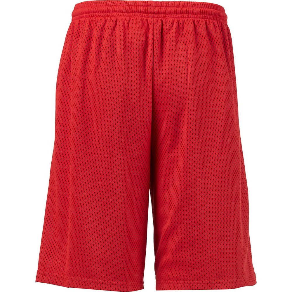 BCG Boys' Basic 2 Tone Mesh Basketball Short **NEW** Red, Size: Youth M (10/12)